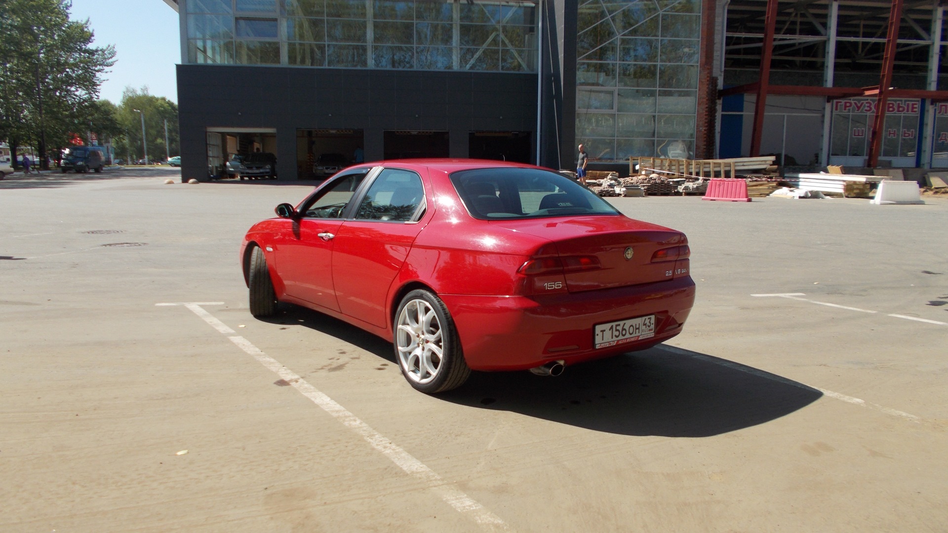 Alfa Romeo 156 краска Кэнди