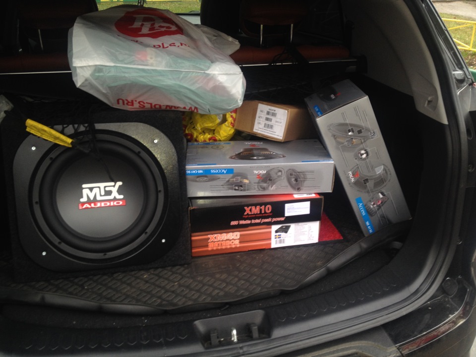 музыка — KIA Sportage (3G), 2012 года | тюнинг | DRIVE2