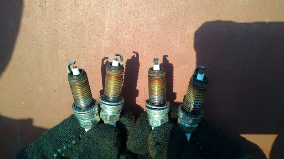 Свечи в превосходном состоянии — Nissan Qashqai (1G)