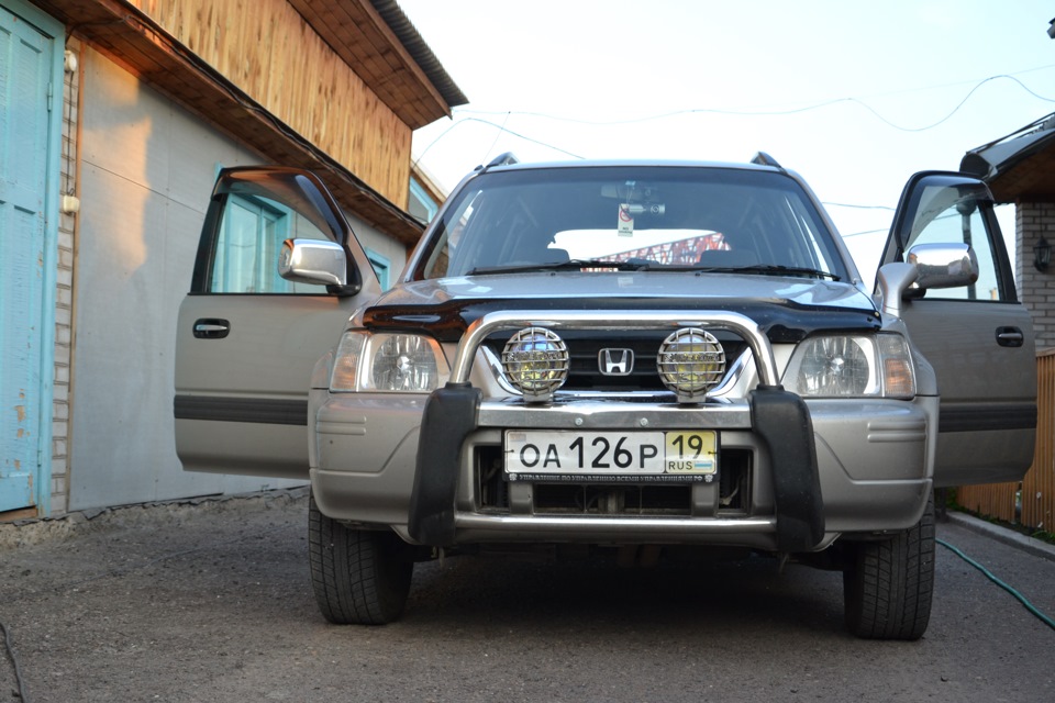 впирает) — Honda CR-V (RD1/RD2), 2 л, 1996 года | фотография | DRIVE2