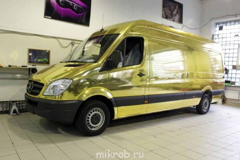 Mercedes Benz Sprinter брендирование