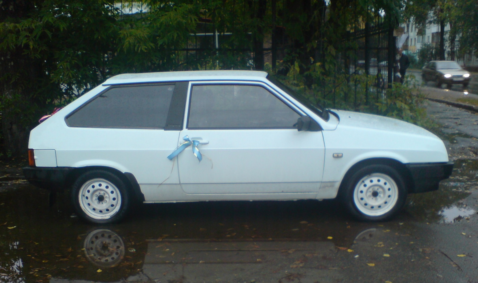 14r белые штампы — Lada 21083, 1,5 л, 1992 года | колёсные диски | DRIVE2