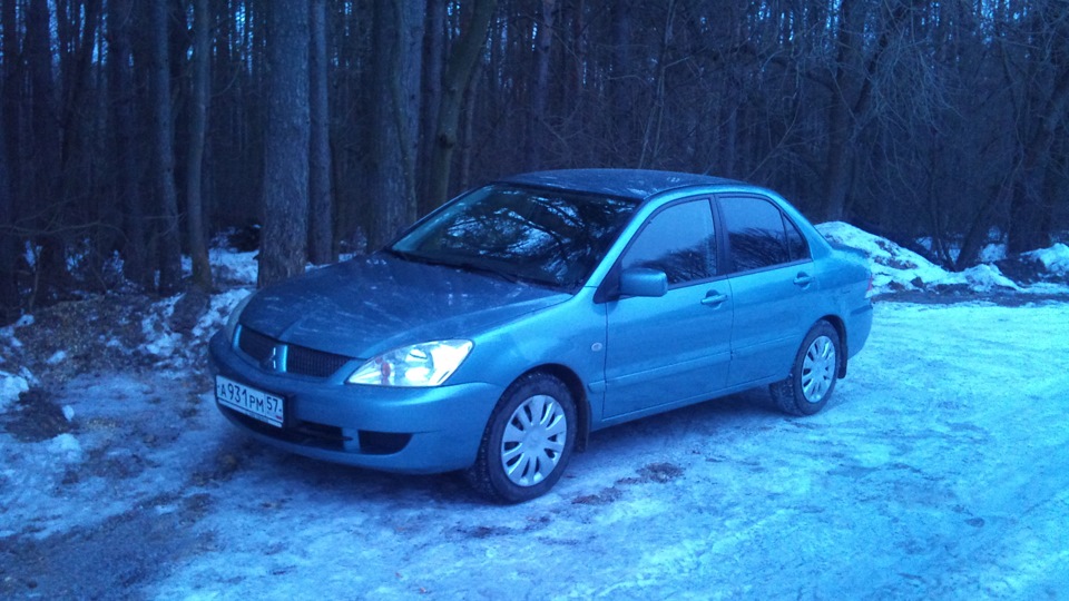 Mitsubishi Lancer IX 1.6 бензиновый 2007 | серо-зеленый цвет на DRIVE2