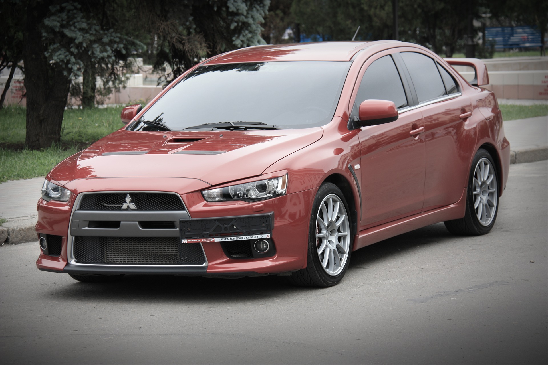 Установка ресничек ) — Mitsubishi Lancer Evolution X, 2 л, 2009 года |  тюнинг | DRIVE2