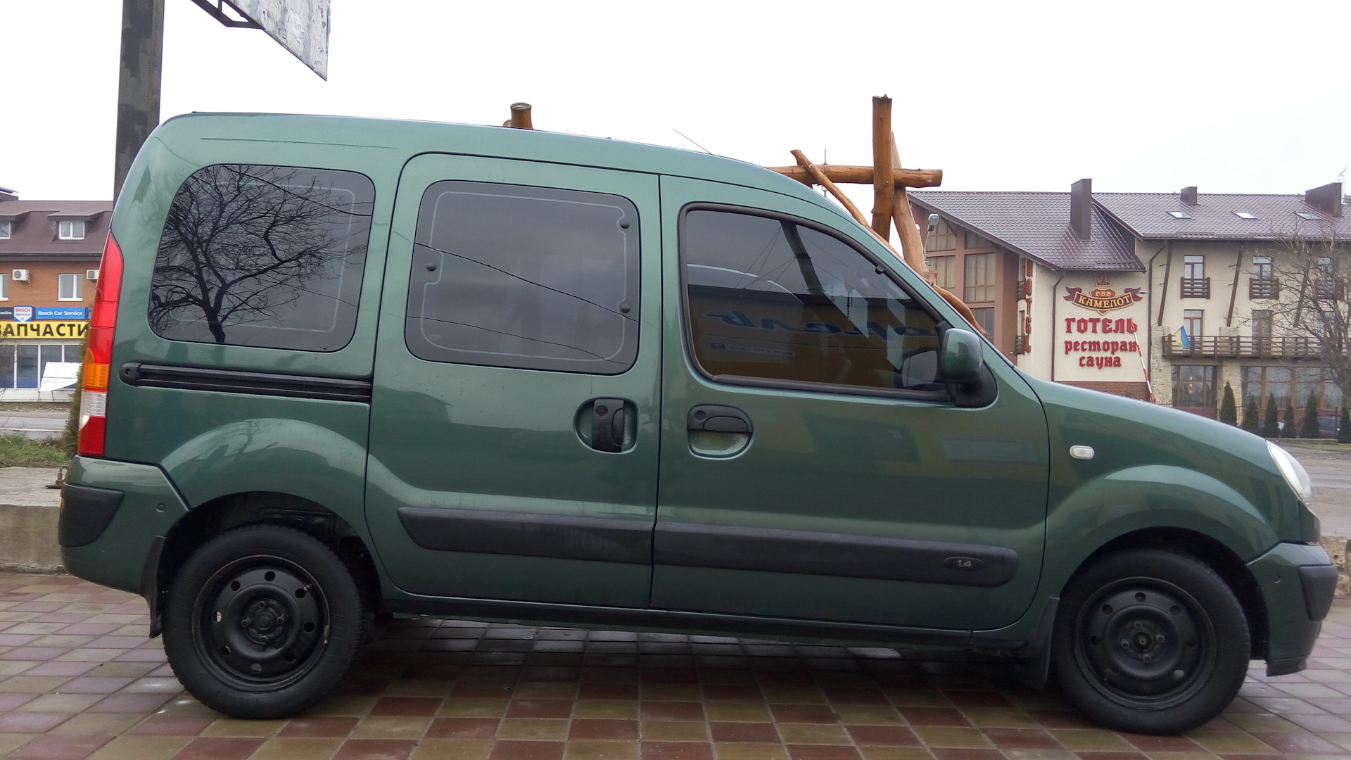 Renault Kangoo (1G) 1.4 бензиновый 2006 | 1.4 бензин-газ на DRIVE2