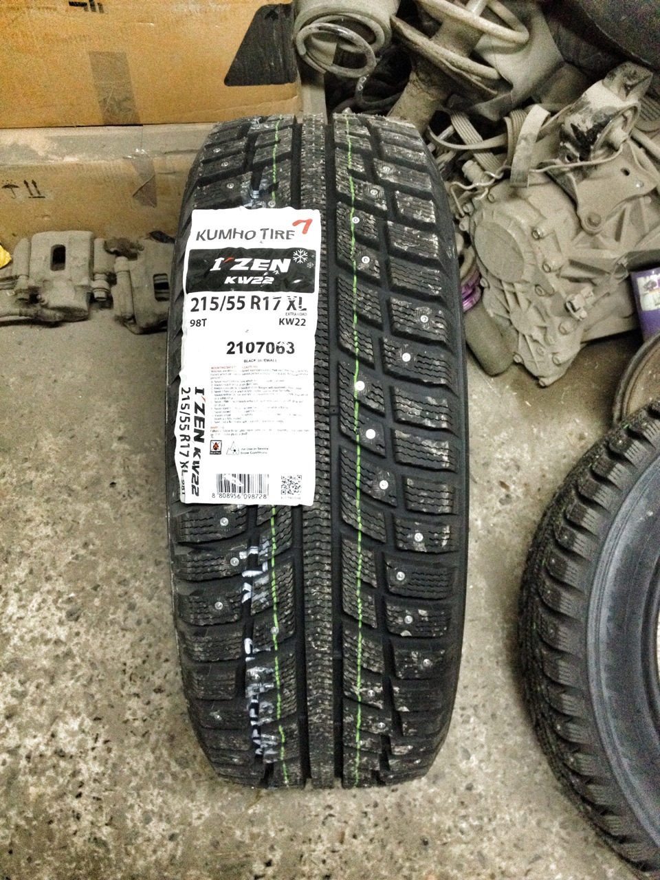Новые подошвы к зиме — Honda Accord Euro R (CL7), 2 л, 2003 года | шины ...