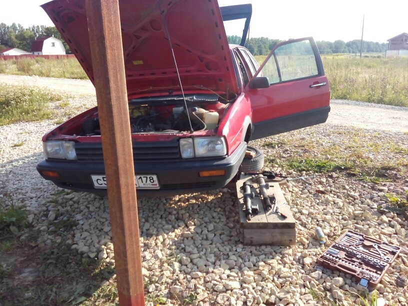 Рулевая рейка — Volkswagen Passat B2, 1,6 л, 1986 года | визит на ...