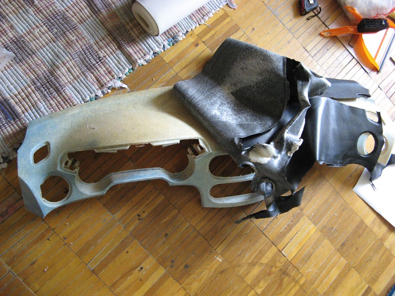 Изменение интерьера. Разборка приборной панели. — Honda CR-X Del Sol, 1 ...