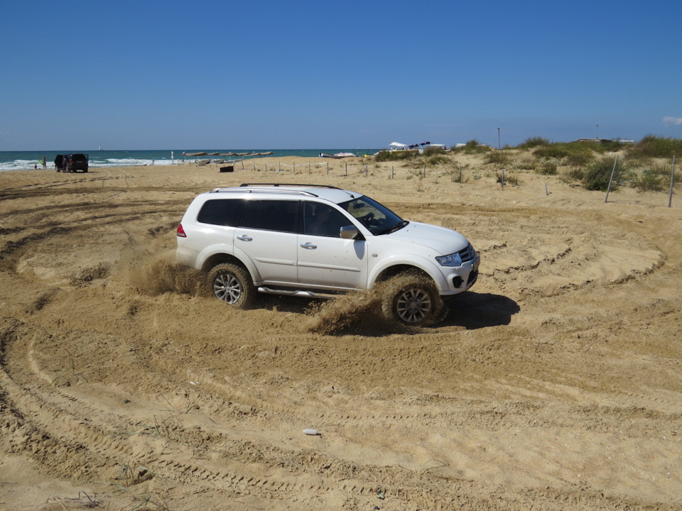 Ура песочница! — Mitsubishi Pajero Sport (2G)