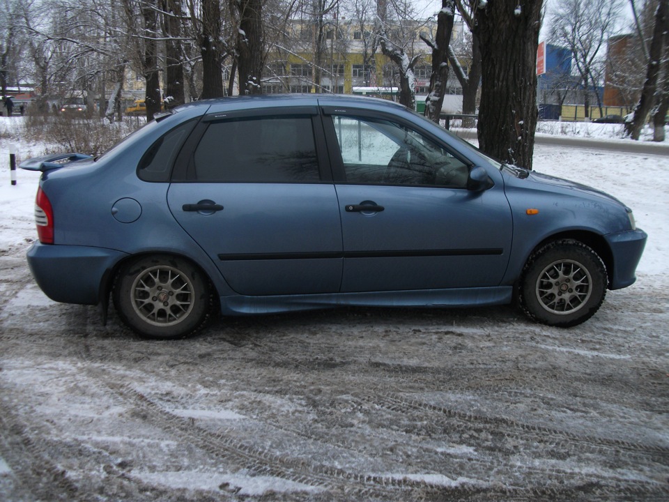 Лада калина седан занижение