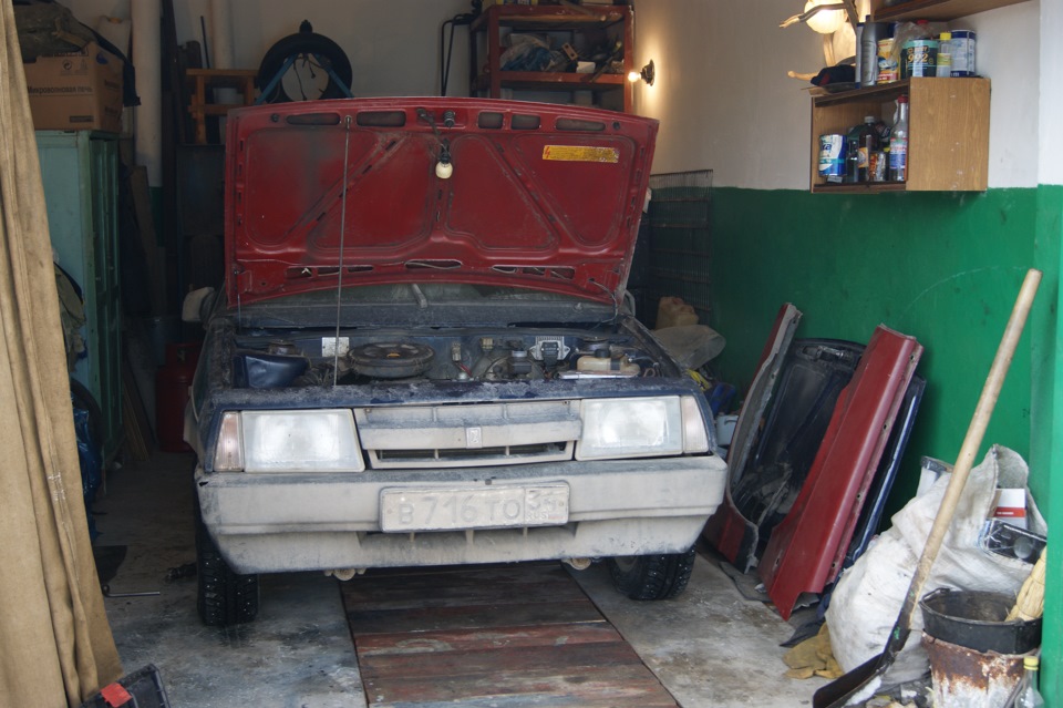 Замена диска сцепления — Lada 2109, 1,3 л, 1987 года | своими руками ...