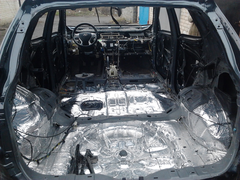 шумоизоляция Hyundai IX35 — DRIVE2