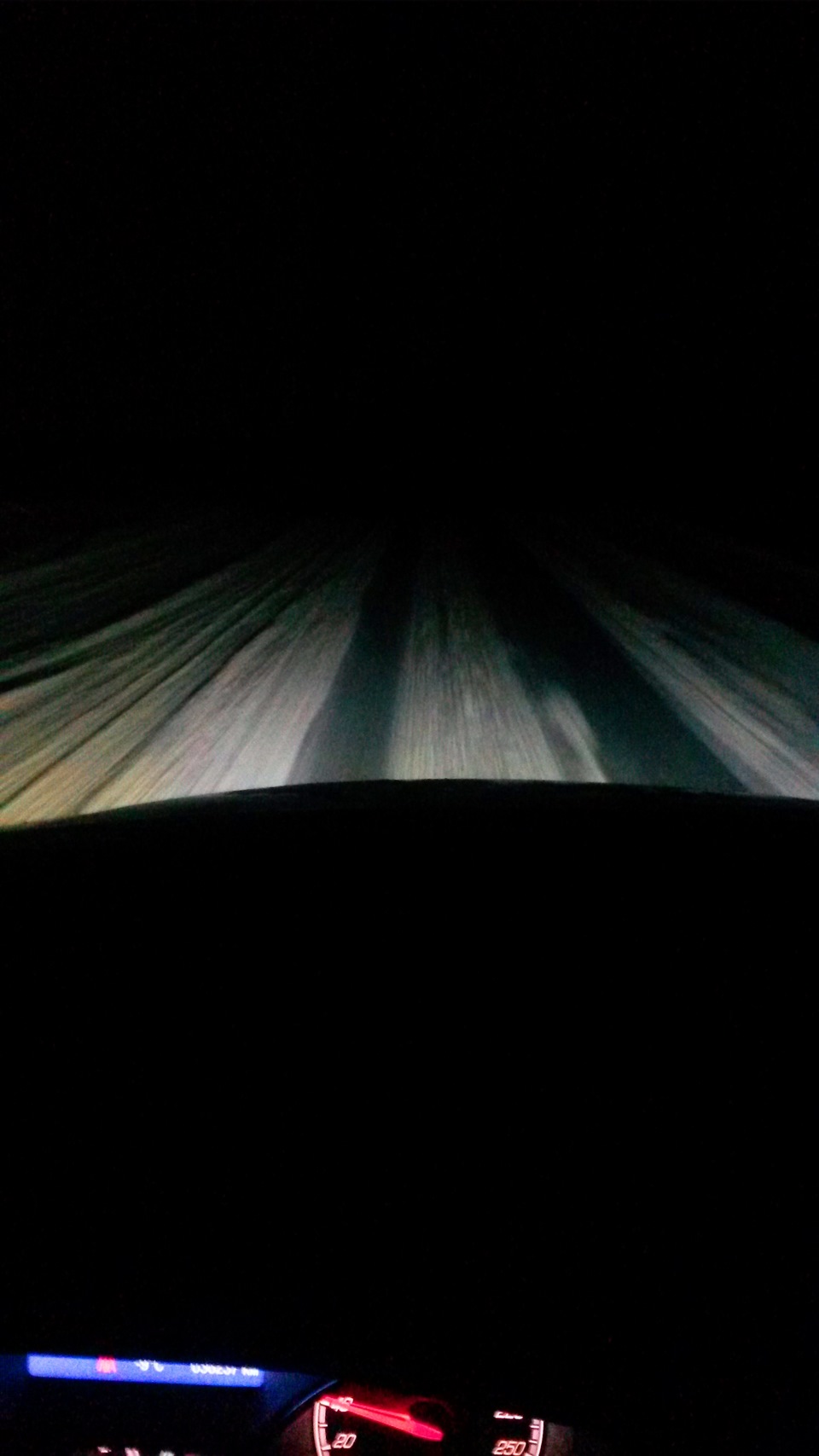 Работа светодиодных ламп в ПТФ в движении — Ford Focus Sedan III