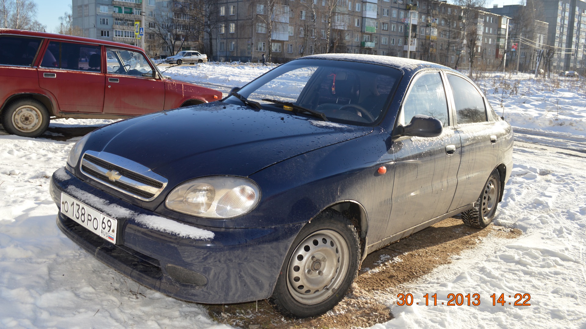 Chevrolet Lanos 1.5 бензиновый 2007 | Темно-синий 1.5 на DRIVE2