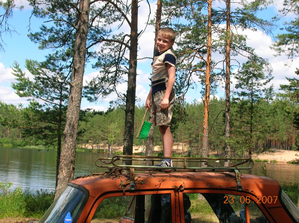 Вылазка на природу с семьёй 8 лет назад на буре-машине — DRIVE2