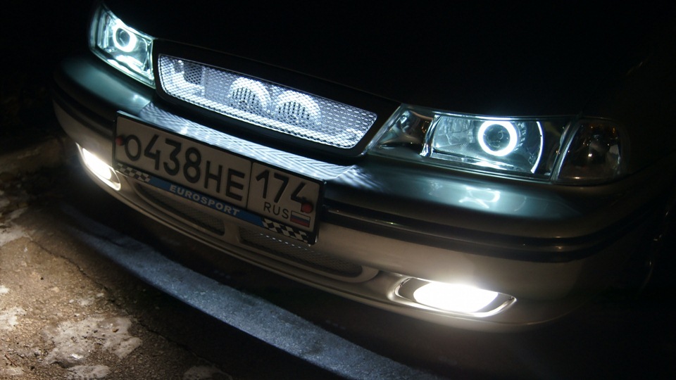 Первый тюнинг ) — Daewoo Nexia (2G), 1,5 л, 2006 года | тюнинг | DRIVE2