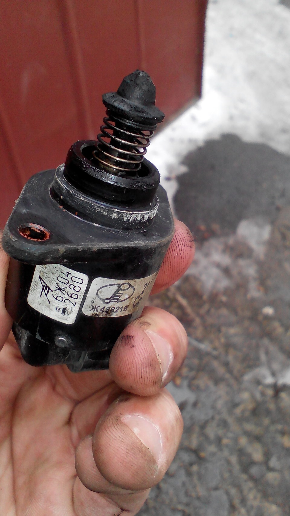 чистка дросселя — Lada Калина седан, 1,6 л, 2006 года | своими руками ...