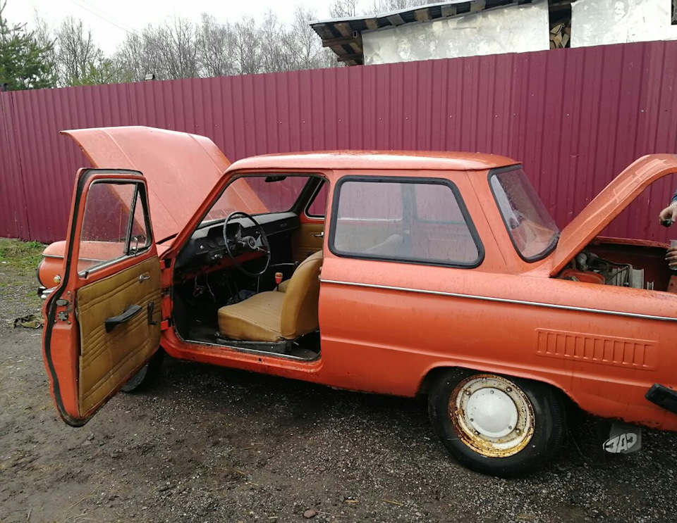 Донор для ЗАЗ 968М 94г. — ЗАЗ 968, 1,2 л, 1994 года | наблюдение | DRIVE2