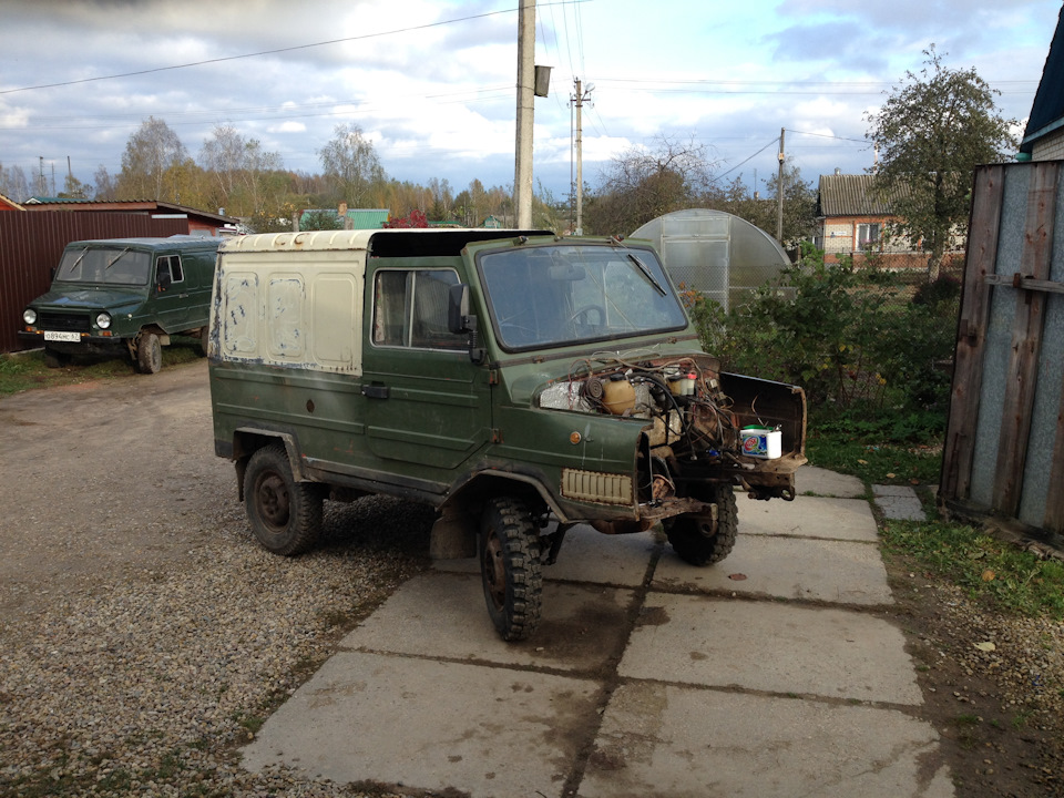 Приехала крыша. Уехало сцепление(( — ЛуАЗ 969, 1,2 л, 1987 года ...