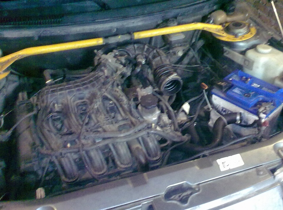 Замена основного радиатора и радиатора печки — Lada 21124, 1,6 л, 2005 ...