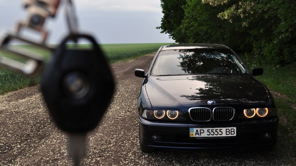 BMW m5 e39 на закате