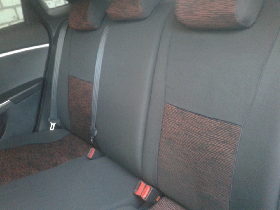 приобрел чехлы! — Hyundai i30 (2G), 1,6 л, 2013 года | аксессуары | DRIVE2
