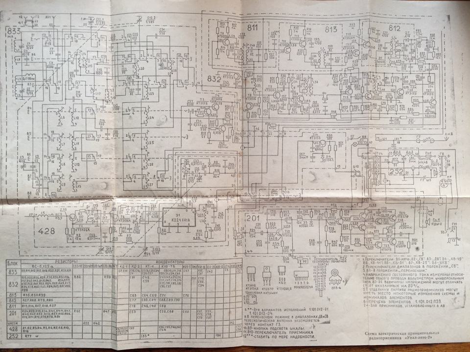 Схема приемника урал 53