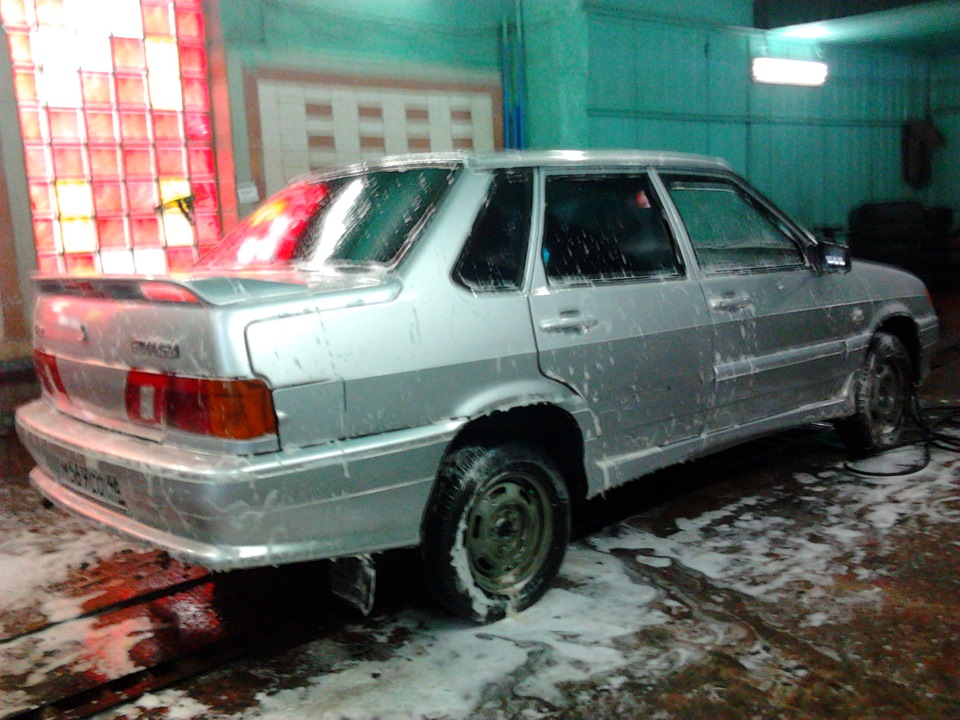 Поездка в деревню — Lada 2115, 1,6 л, 2005 года | мойка | DRIVE2