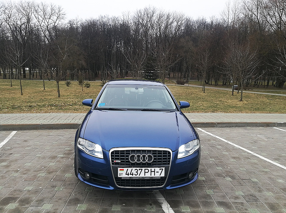 Audi a4 поставил ксенон