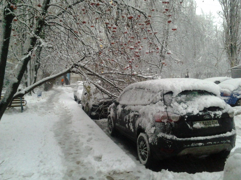 Неожиданно в Харьков пришла зима — DRIVE2