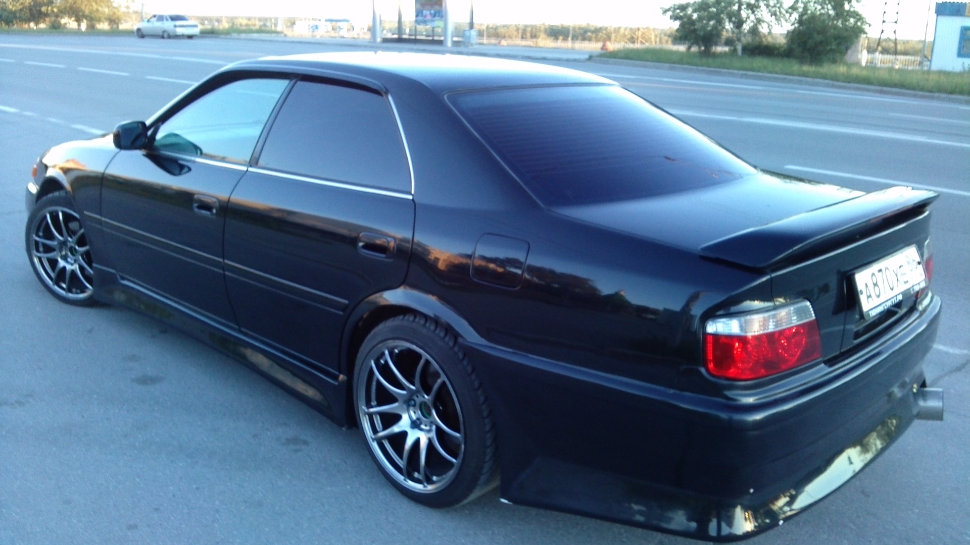 Toyota Chaser (100) 2.5 бензиновый 1997 | TourerV 1JZ-GTE TT&R154 на DRIVE2