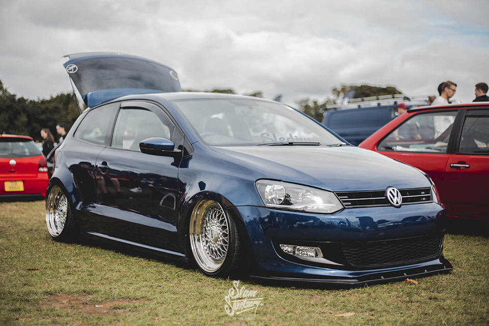 Volkswagen Polo sedan stance