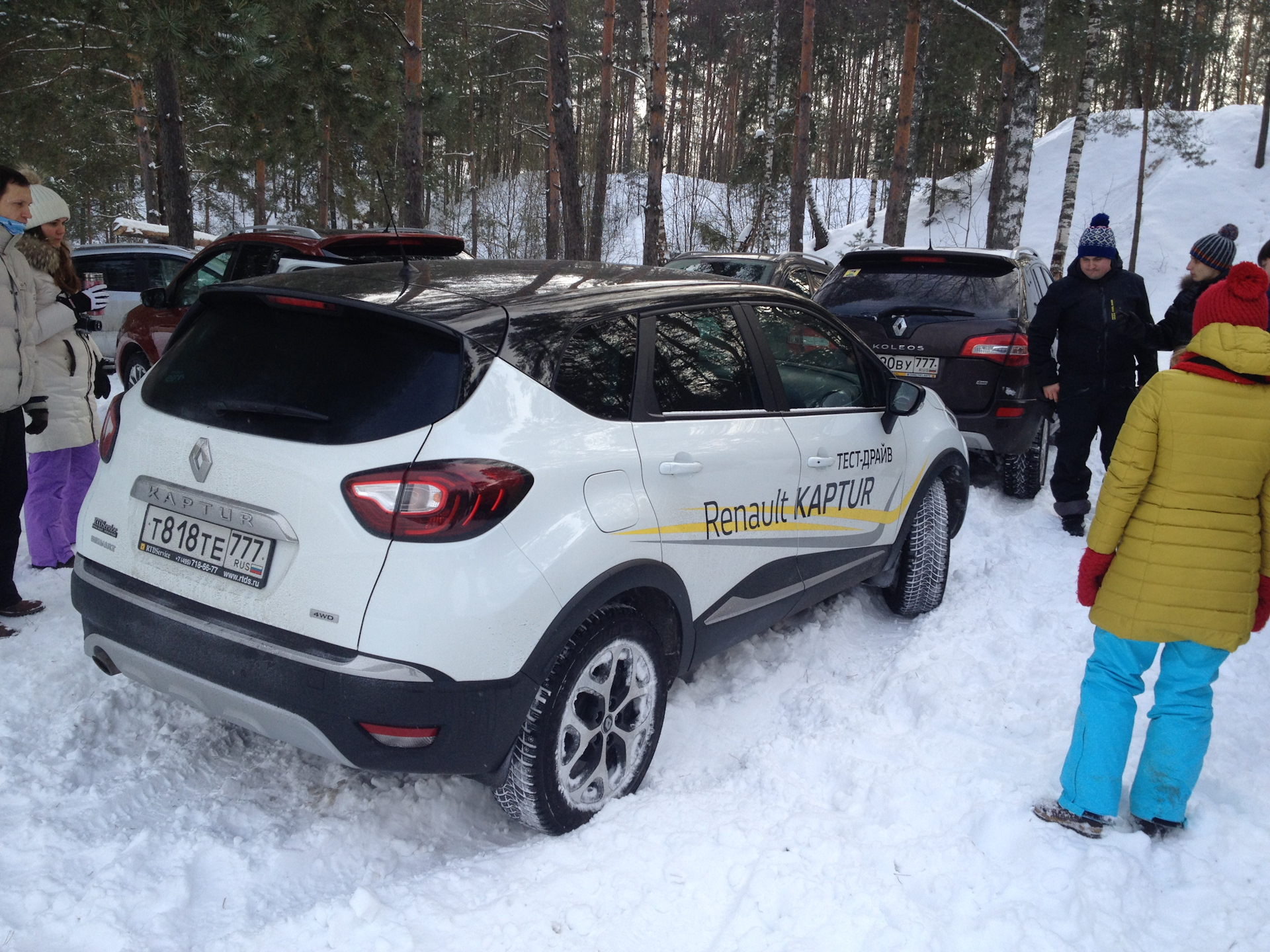 Рено Каптур — снежный тест-драйв. — Renault Koleos (1G), 2,5 л, 2013 года |  тест-драйв | DRIVE2