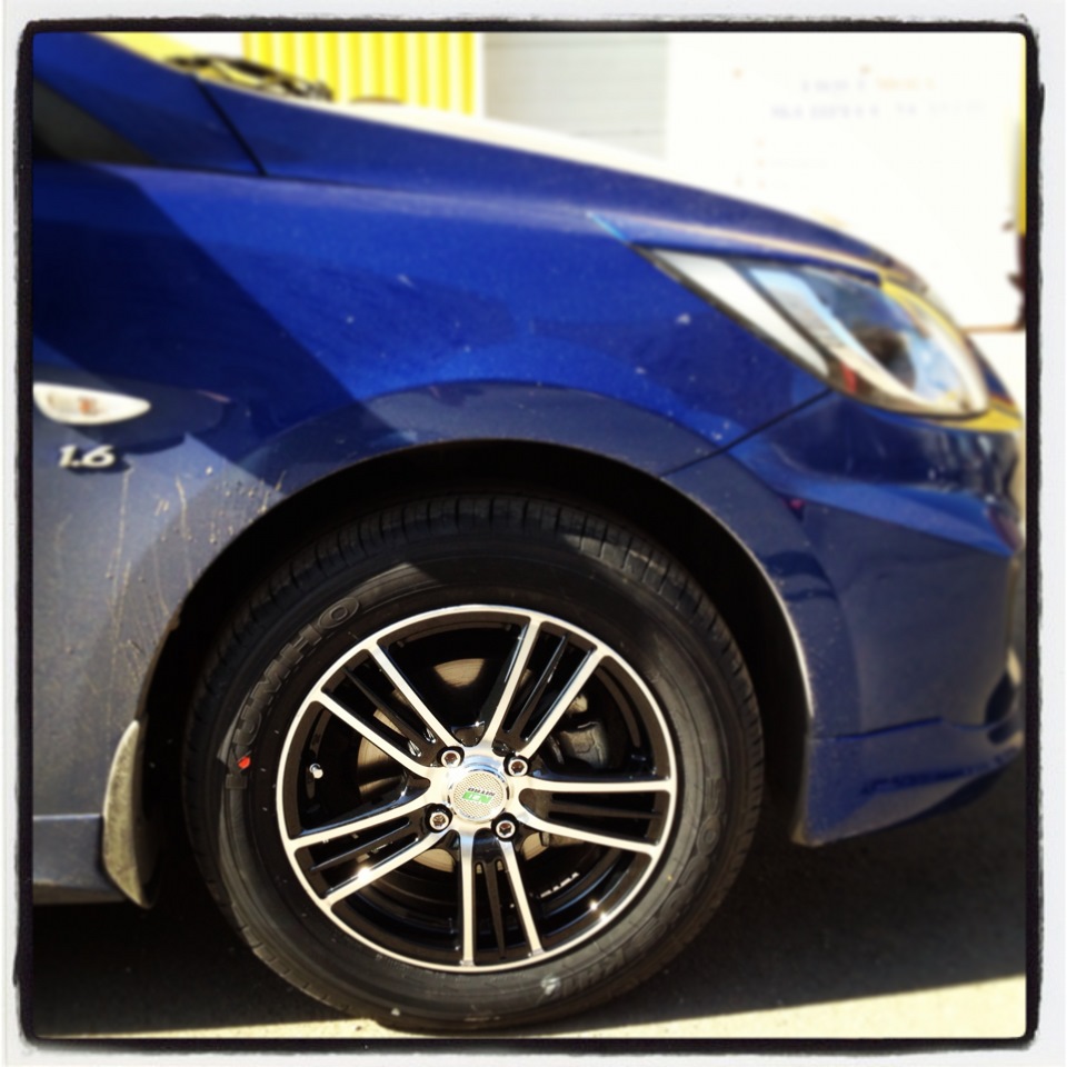 Вроде хороший вариант для R15" … — Hyundai Solaris, 1,6 л, 2012 года ...