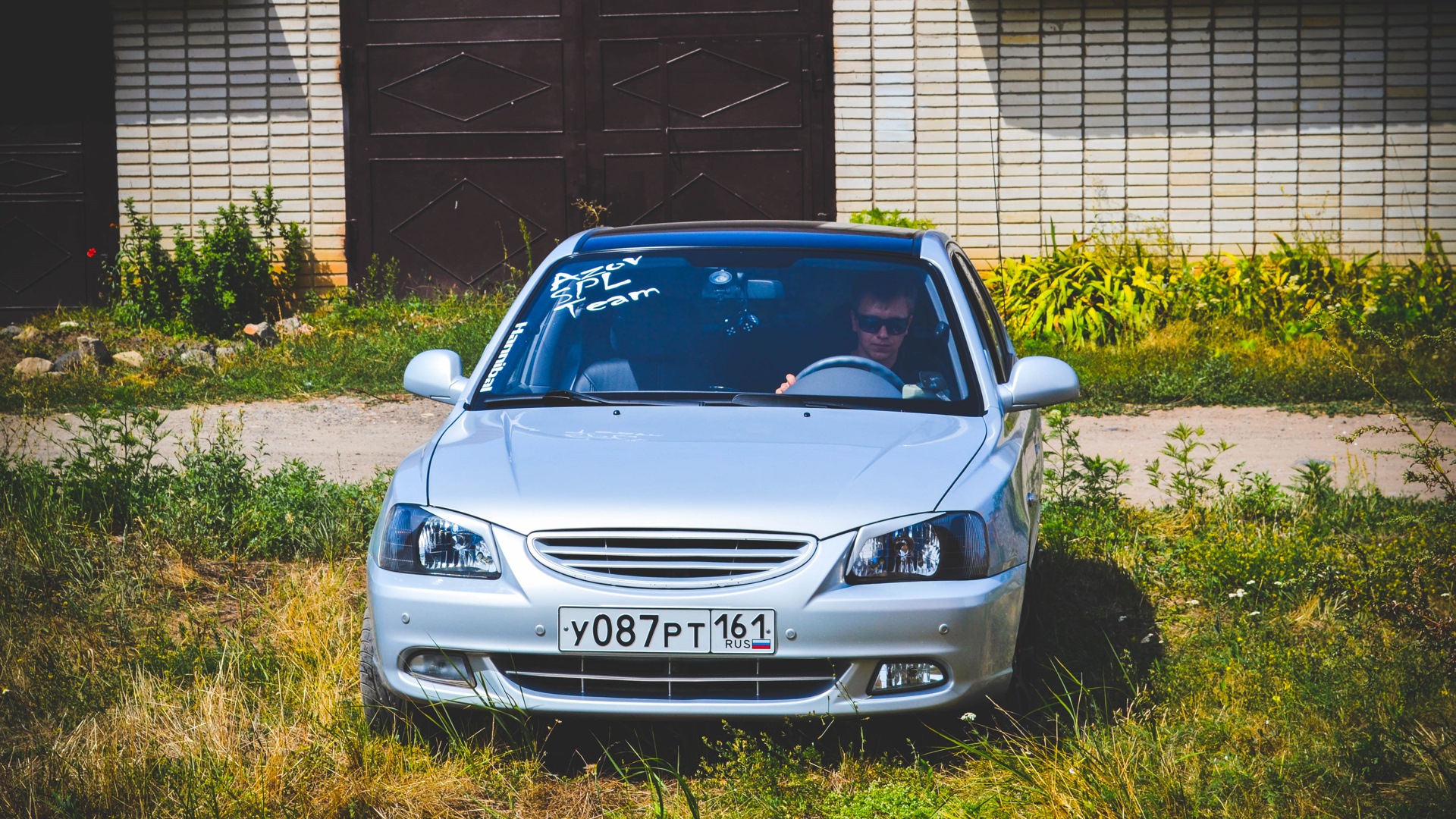 Hyundai Accent (2G) 1.5 бензиновый 2010 | Azov SPL Team на DRIVE2