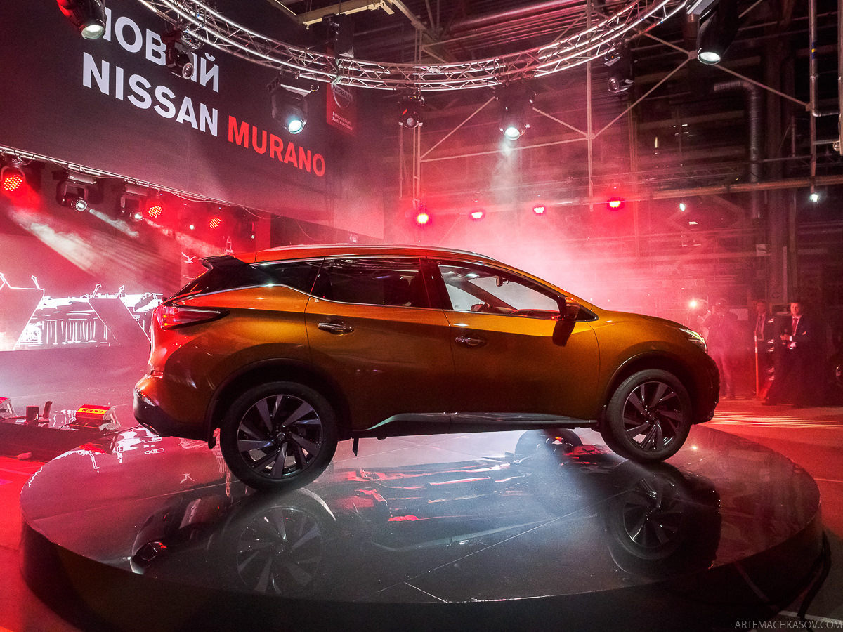 На что похож новый Nissan Murano, и почему на заводе Nissan в России мало  роботов? — «Новые модели и концепты» на DRIVE2