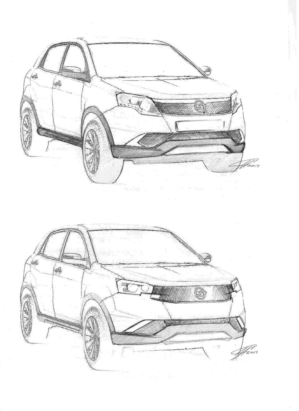 Рейстайлинг — SsangYong Actyon (2G), 2 л, 2012 года | стайлинг | DRIVE2