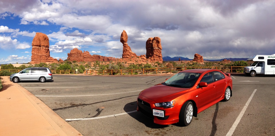 Пробег в милях: 50,000. В км: 80450. — Mitsubishi Lancer X, 2,4 л, 2010 ...