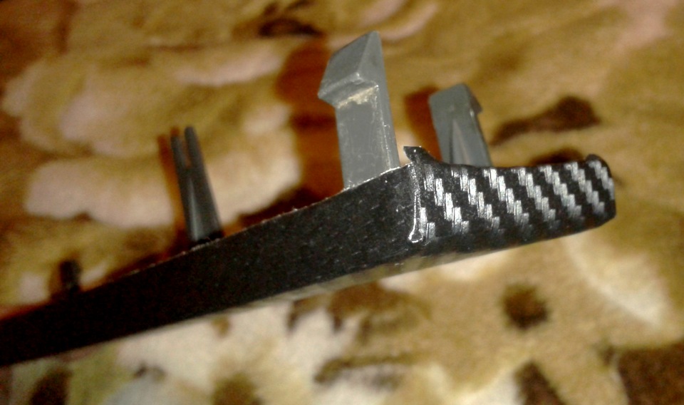 Оклейка панели карбоном (пробы) — Lada 21083, 1,5 л, 1998 года | тюнинг ...