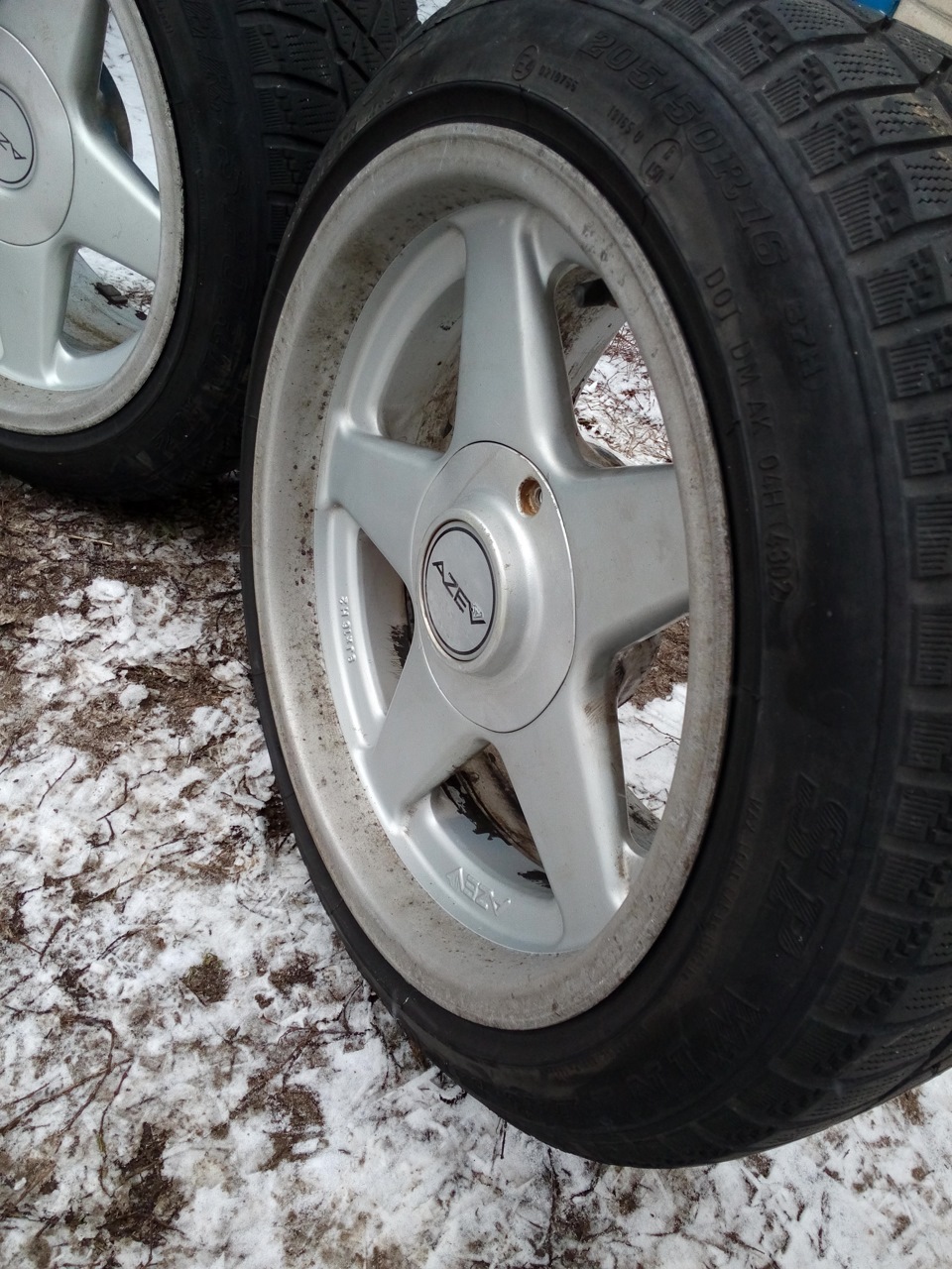 AZEV A R16 4x108 9J ET15 — Volkswagen Passat Variant (B5), 1,9 л, 2004 ...