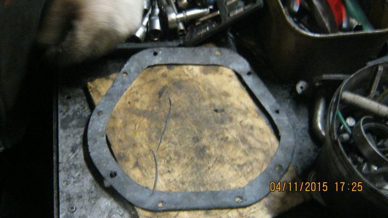 прокладка крышки моста — SsangYong Korando (2G)