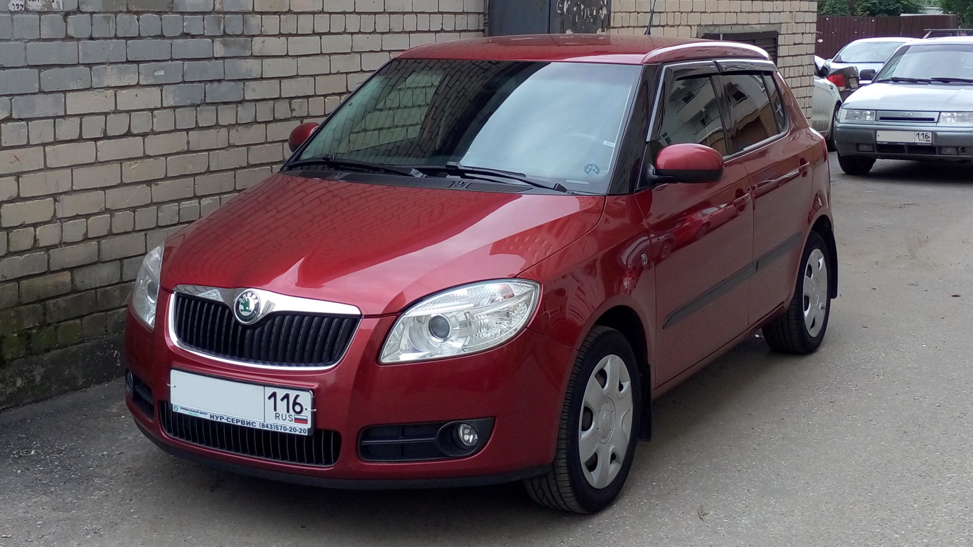 Skoda Fabia Mk2 1.4 бензиновый 2008 | Барбарис на DRIVE2