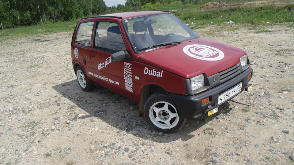 Заглянул смерти в глаза или дебилы на дорогах — Lada 11113 Ока, 0,8 л ...