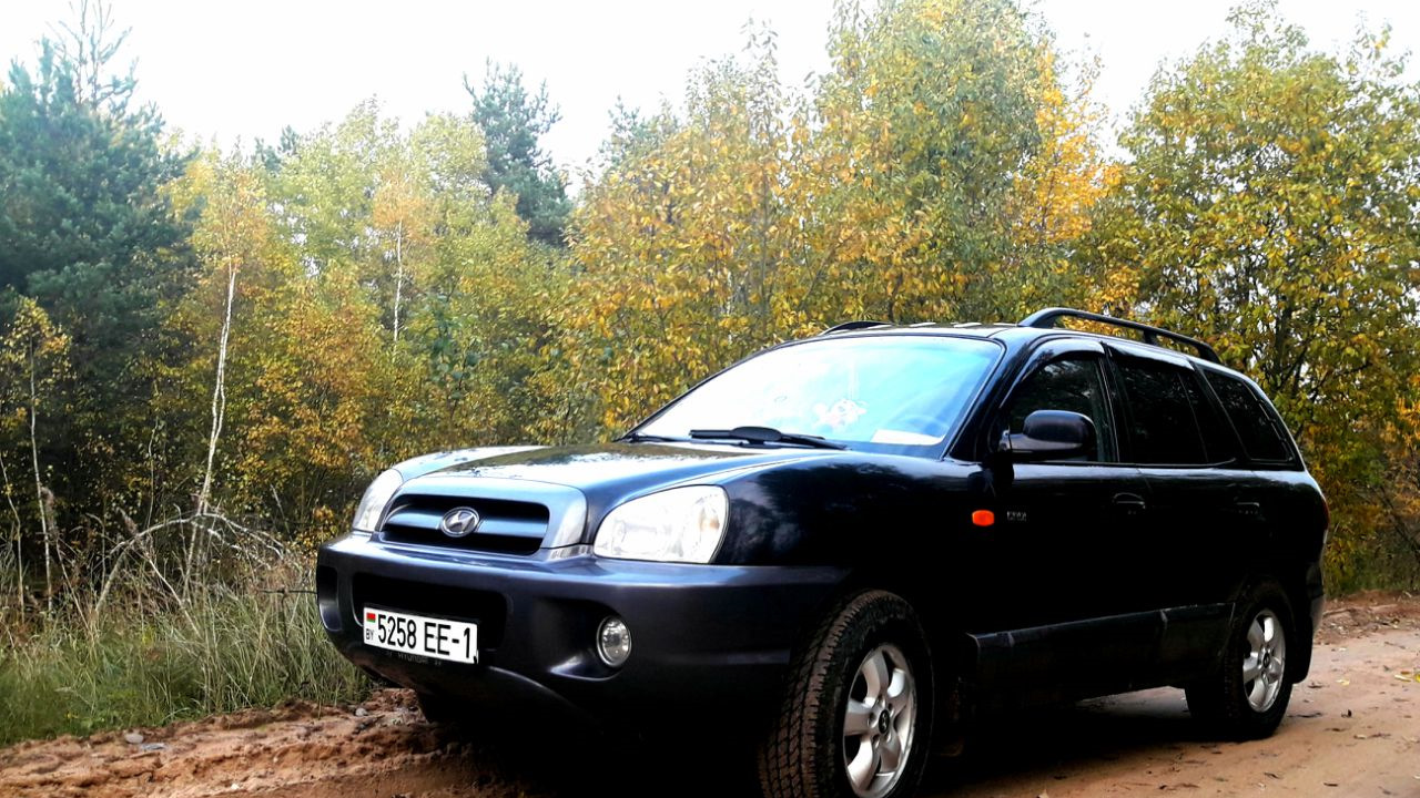 Hyundai Santa Fe (1G) 2.0 дизельный 2005 | 2.0 CRDI VGT 4WD ЕНОТИЩЕ на  DRIVE2