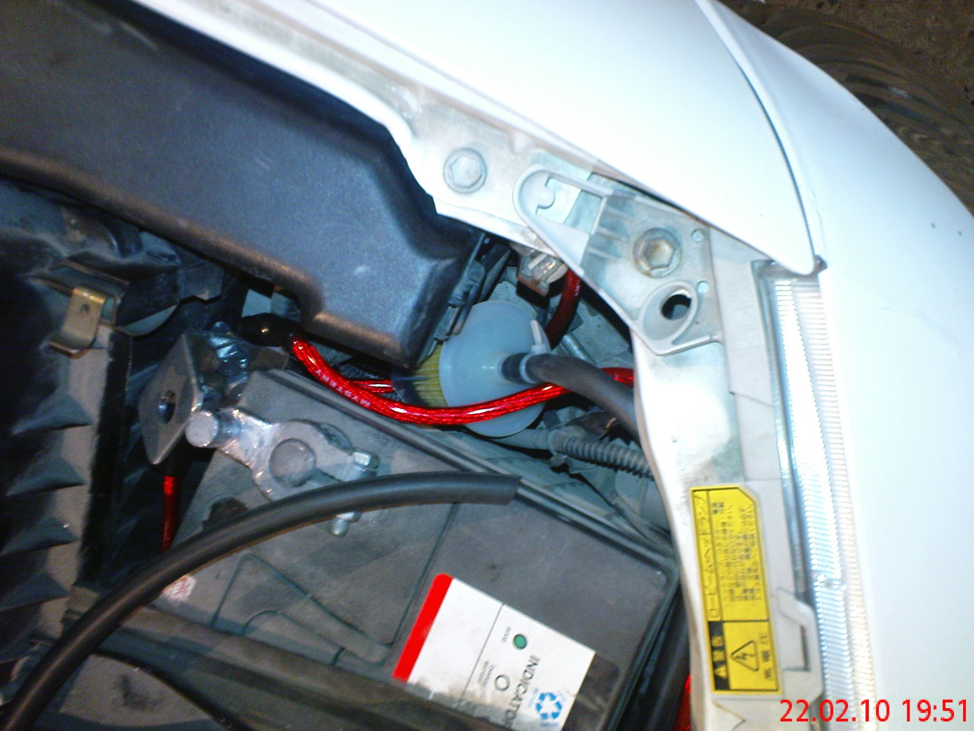 Installation - Toyota Corolla 18 L 2003