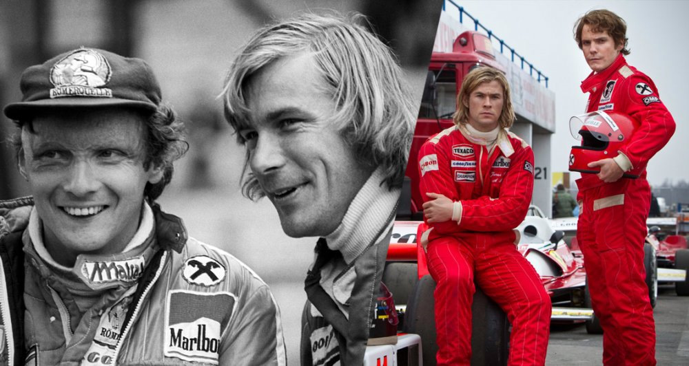 James Hunt и Ники Лауда