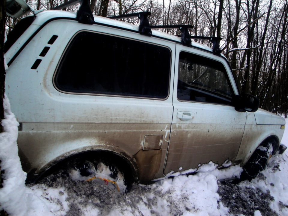 Цепи и покатушки — Lada 4x4 3D, 1,7 л, 2010 года | покатушки | DRIVE2