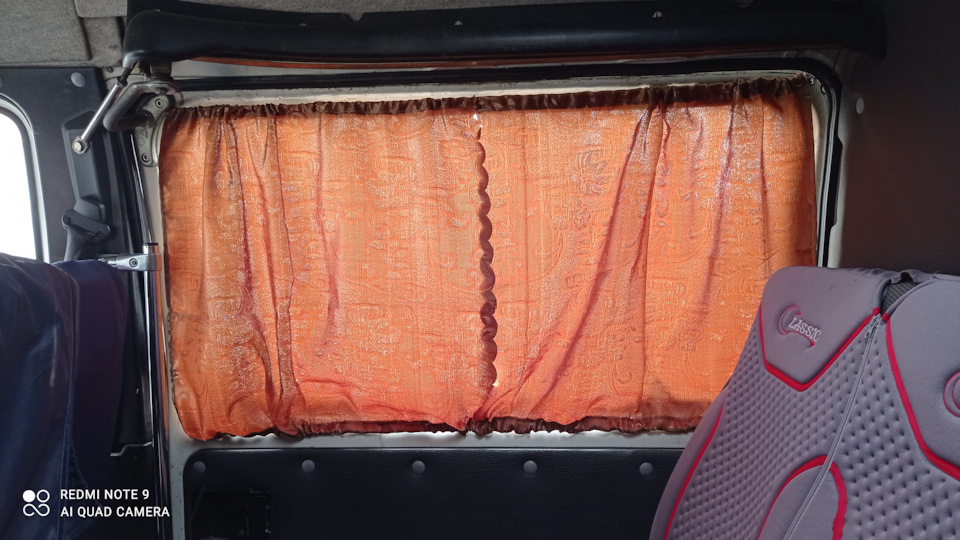 Полка и шторки — ГАЗ Соболь, 2,3 л, 2000 года | своими руками | DRIVE2