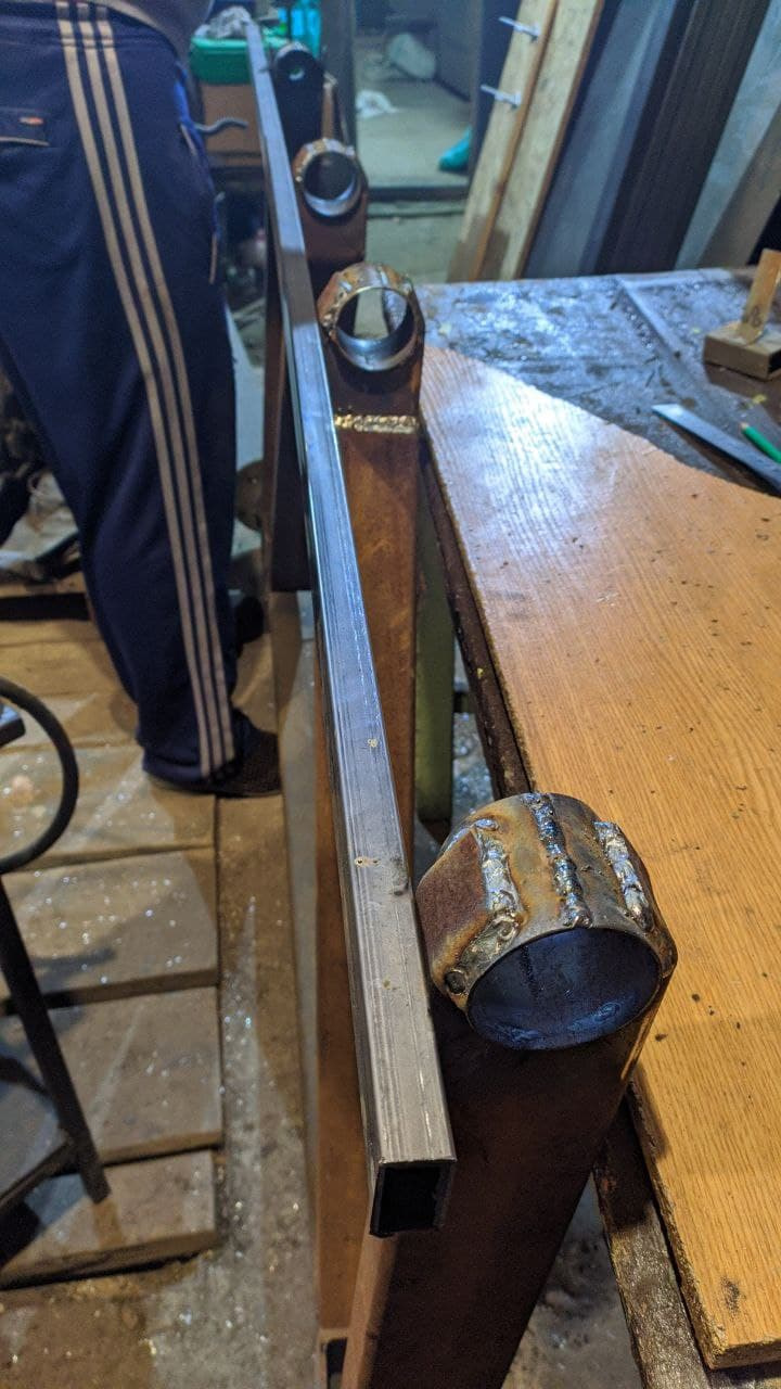 Переделка подвески прицепа — ГАЗ Соболь, 2,4 л, 1999 года | своими ...