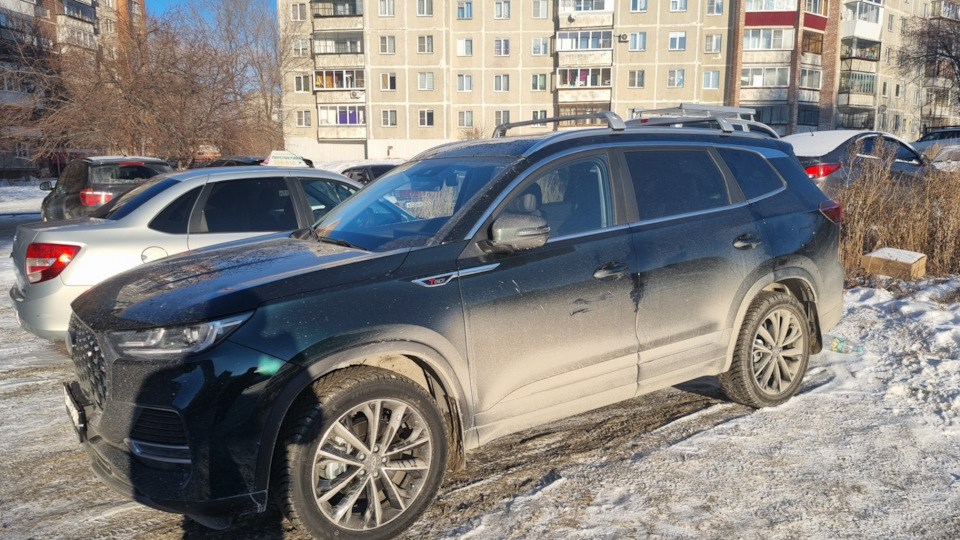 Багажник на рейлинги — Chery Tiggo 8 Pro Max, 2 л, 2024 года ...